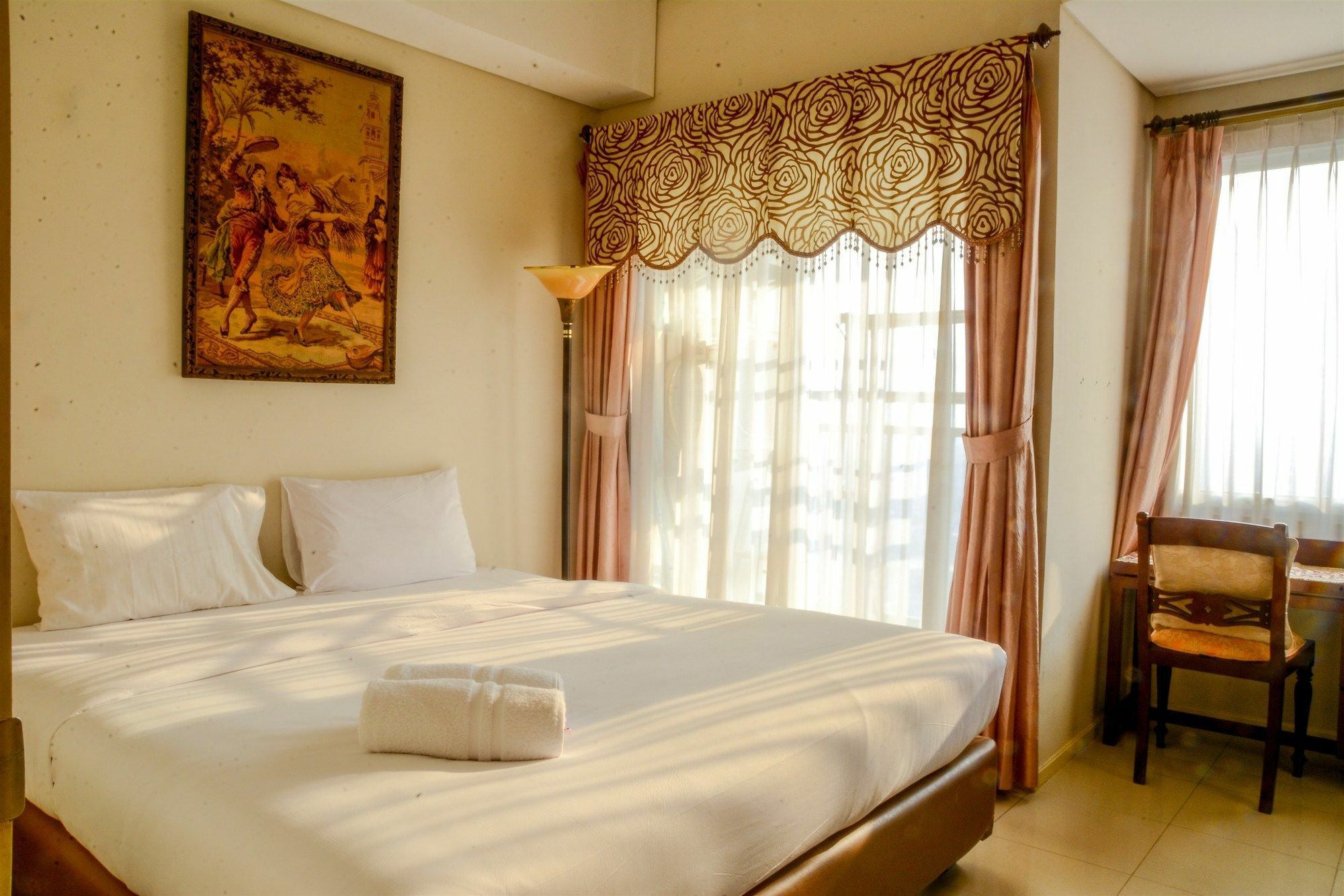 1 Vintage Bedroom At Cosmo Terrace By Travelio Apartment *